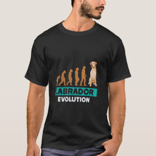 LABRADOR EVOLUTION Labrador Retriever Lustiger Hun T-Shirt