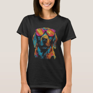 Labrador Face Portrait Graphic for Dog Lovers T-Shirt