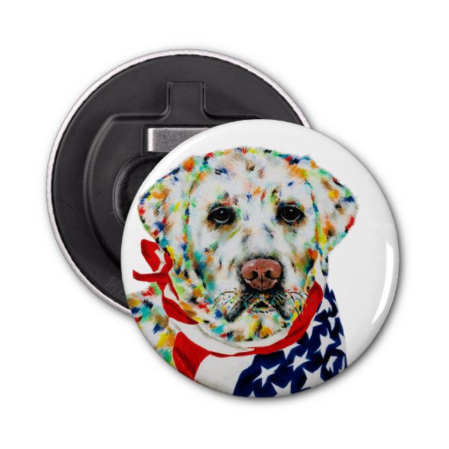 Labrador Flaschenöffner (Vorderseite)