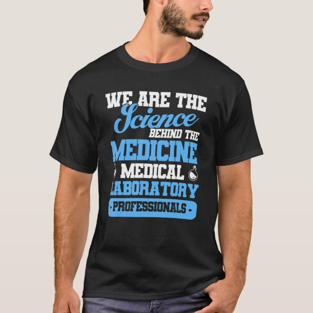 Labrador für Medizinlaboratorien T-Shirt (Vorderseite)