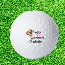 Labrador Geburtstag Golfball