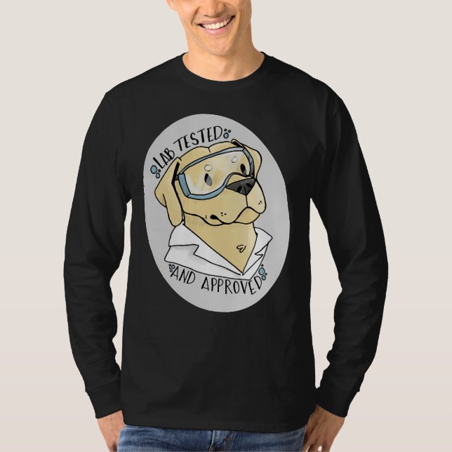 Labrador, geprüft und zugelassen T-Shirt (Vorderseite)