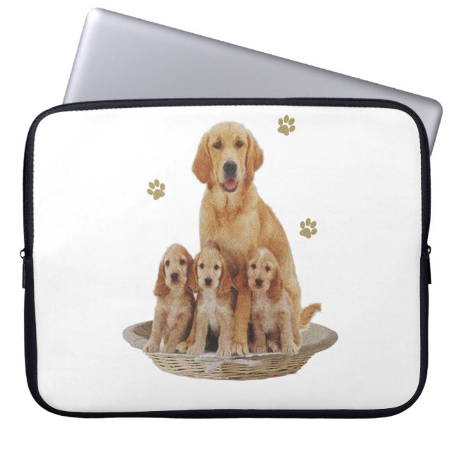 Labrador-Geschenke Laptopschutzhülle (Vorderseite)