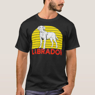Labrador Graphic White T-Shirt