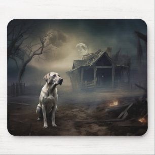 Labrador Halloween Beängstigend Mousepad
