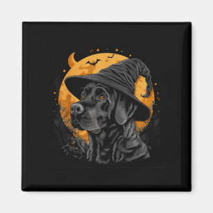 Labrador Halloween Lustig Süßer Hund Schwarzer Lab Magnet
