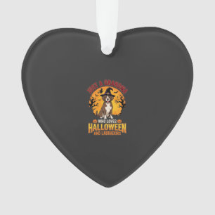 Labrador Halloween Oma Hundedesign_1 Ornament