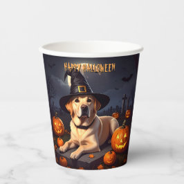 Labrador Halloween Pappbecher