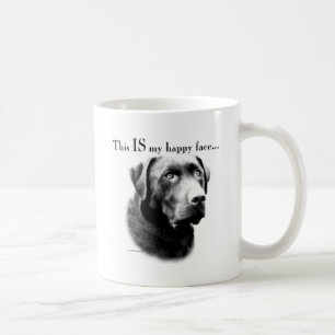 Labrador Happy Face Tasse