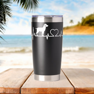 Labrador Herzschlag Thermobecher