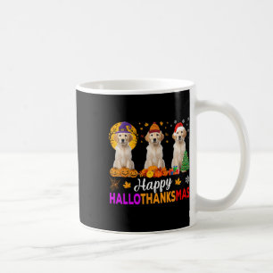 Labrador Hund Halloween Weihnachtshanksmas 1 Kaffeetasse