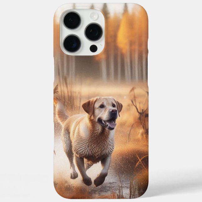 Labrador/Hund im Herbst Entenjagd Case-Mate iPhone Hülle (Rückseite)