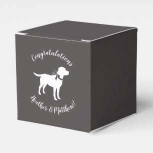 Labrador Hund Kinderdusche Pink Girl Labrador Geschenkschachtel