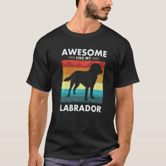 Labrador Hund Labrador Retriever Lab Besitzer Hund T-Shirt