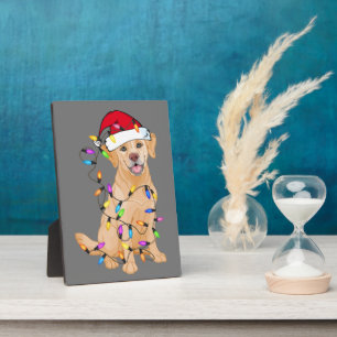 Labrador Hund Light Decke Weihnachtsliebhaber Kost Fotoplatte
