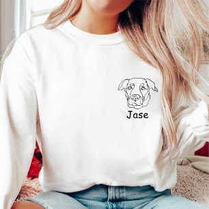 Labrador Hund Personalisiert Sweatshirt
