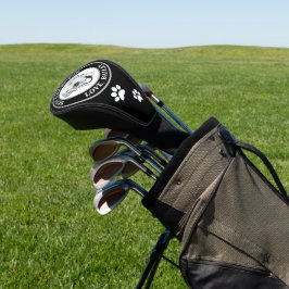 Labrador Hund Personalisiert Zeichnend Golf Headcover