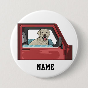 Labrador Hund Reiten Shotgun Thunder_Cove Button