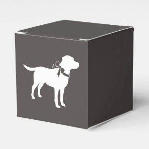 Labrador Hund Thema Babydusche Geschlecht neutral Geschenkschachtel