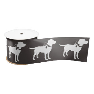 Labrador Hund Thema Babydusche Geschlecht neutral Satinband
