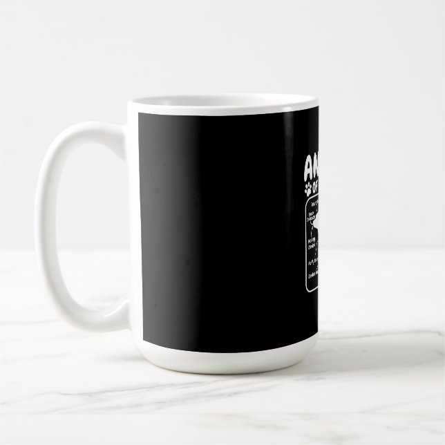 Labrador Hundanatomie Kaffeetasse (Links)