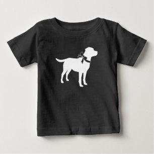 Labrador Hunde Babydusche Labrador Grau Geschlecht Baby T-shirt