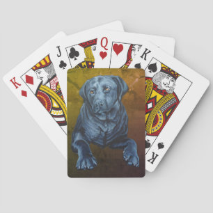 Labrador Hunde Cards Jagd Hunde Kunst spielen Kart Spielkarten