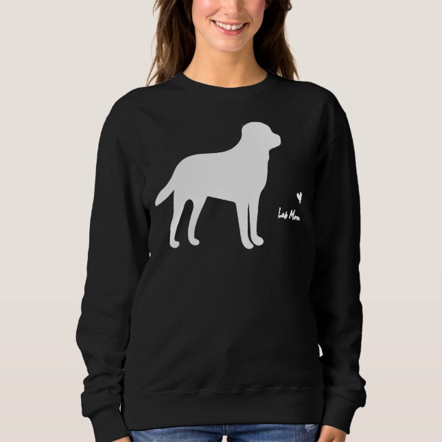 Labrador Hunde Labrador Mama Niedlich Labrador Eig Sweatshirt (Vorderseite)