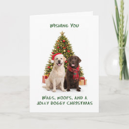 Labrador Hunde Weihnachten