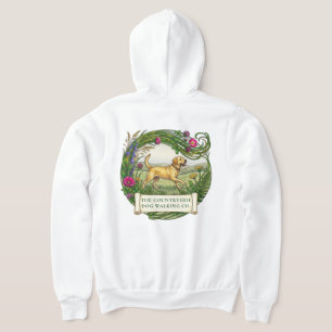 Labrador-Hundeführer individuell bedruckte Reißver Hoodie