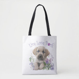 Labrador-Hundemama Blumenmuster