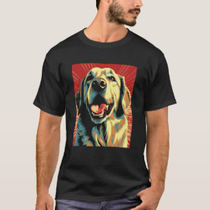 Labrador Hundemutter und Labfather Vater Hund Gold T-Shirt