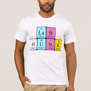 Labrador Hunk Shirt für die periodische Tabellenbe