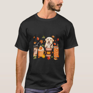 Labrador Inside Coffee Cup Erntedank Drink C T-Shirt