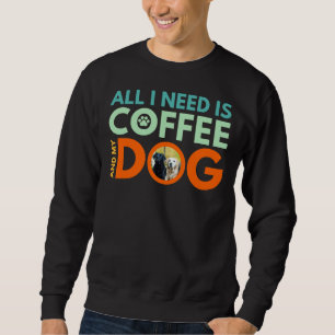 Labrador-Kaffee Sweatshirt