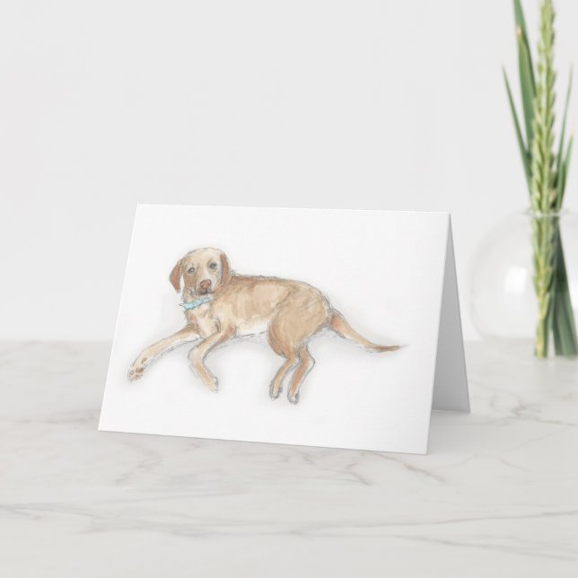 Labrador-Karte Karte (Vorderseite)