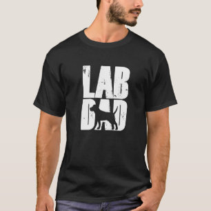 Labrador Lab Dad Retriever Liebe Hund Cooler Welpe T-Shirt