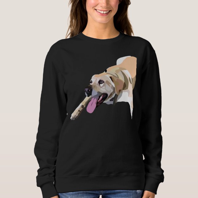 Labrador "Labrador" Retriever Sweatshirt (Vorderseite)