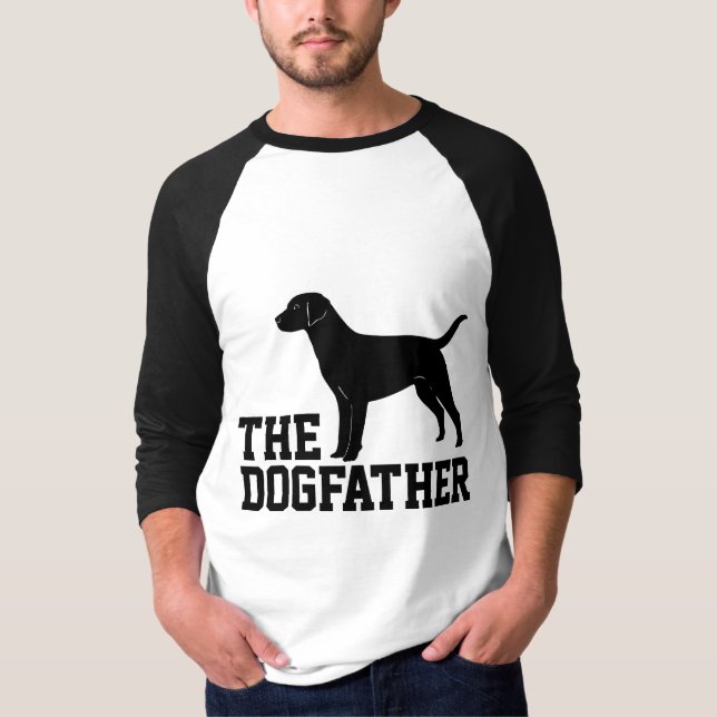 LABRADOR LABRADOR VATER DOG VATER T - Shirt (Vorderseite)
