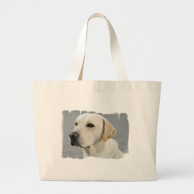 Labrador-Leinwand-Tasche Jumbo Stoffbeutel (Vorne)
