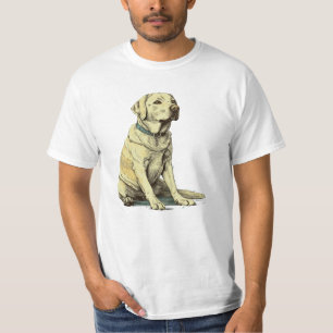 Labrador Liebe Apparel: Kleidung im Vintagen Stil  T-Shirt