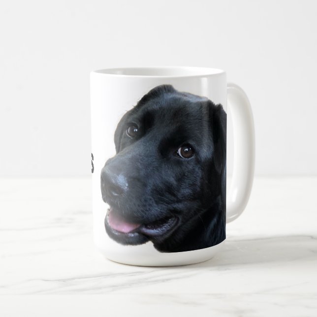 Labrador-Liebe Kaffeetasse (VorderseiteRechts)