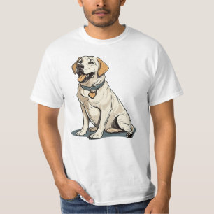Labrador Lovers: Niedliches und lustiges schwarzes T-Shirt