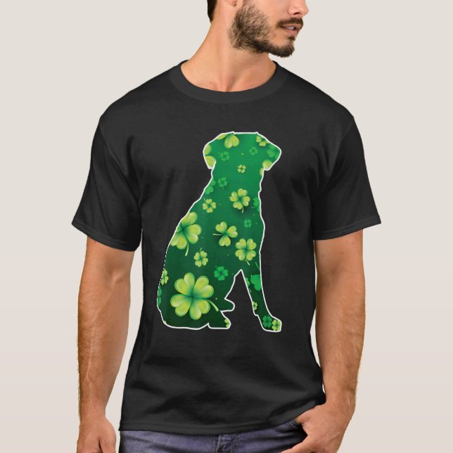 Labrador Luck Retriever Eigentümer Hund Welpe C Bl T-Shirt (Vorderseite)