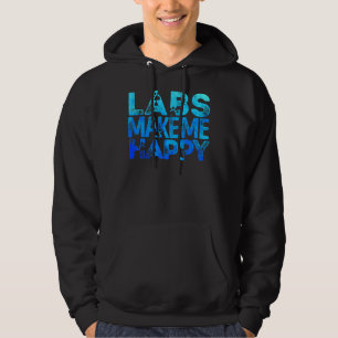 Labrador macht mich glücklich Labrador Retriever L Hoodie