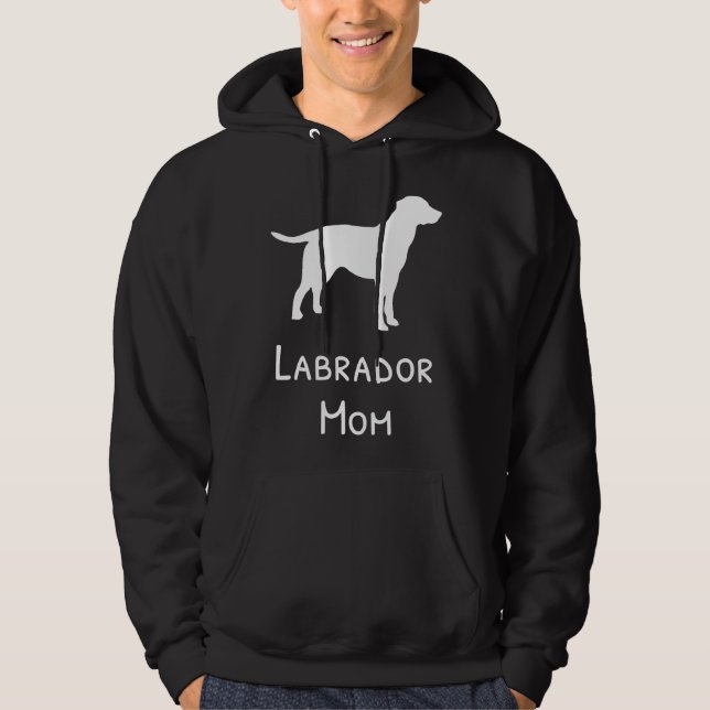 Labrador-Mama 13 Hoodie (Vorderseite)
