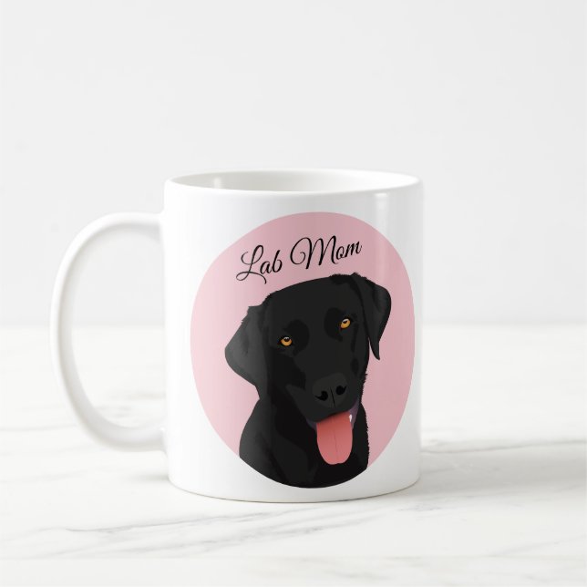 Labrador Mama Kaffeetasse (Links)