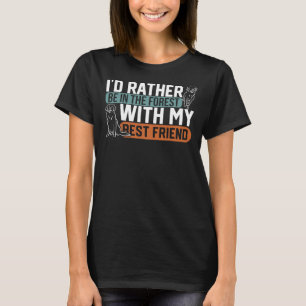 Labrador Mama Labrador Hund Welpe Labrador Retriev T-Shirt