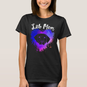Labrador Mama Labrador Retriever Dog Mama Welpen B T-Shirt