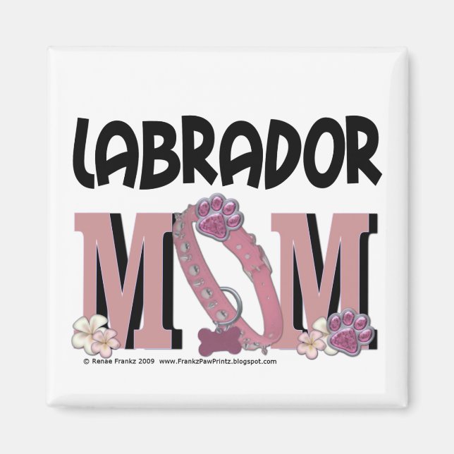 Labrador-MAMA Magnet (Vorne)